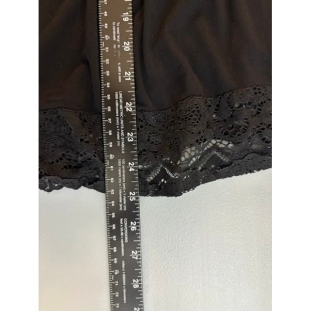 Torrid Super Soft Black Lace Off-Shoulder Ruffle Top - Plus Sz 2 Whimsigoth Boho - Picture 15 of 16